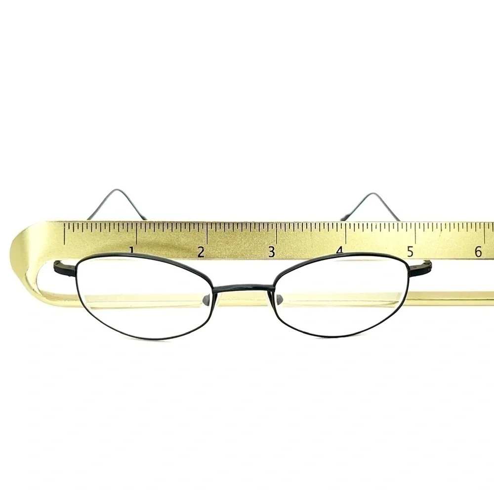 Calvin Klein Vintage Titanium Frames Prescription Ready Eyeglasses Graphite 90s